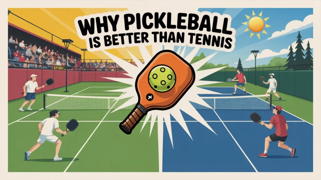 Why Pickleball is Better Than Tennis